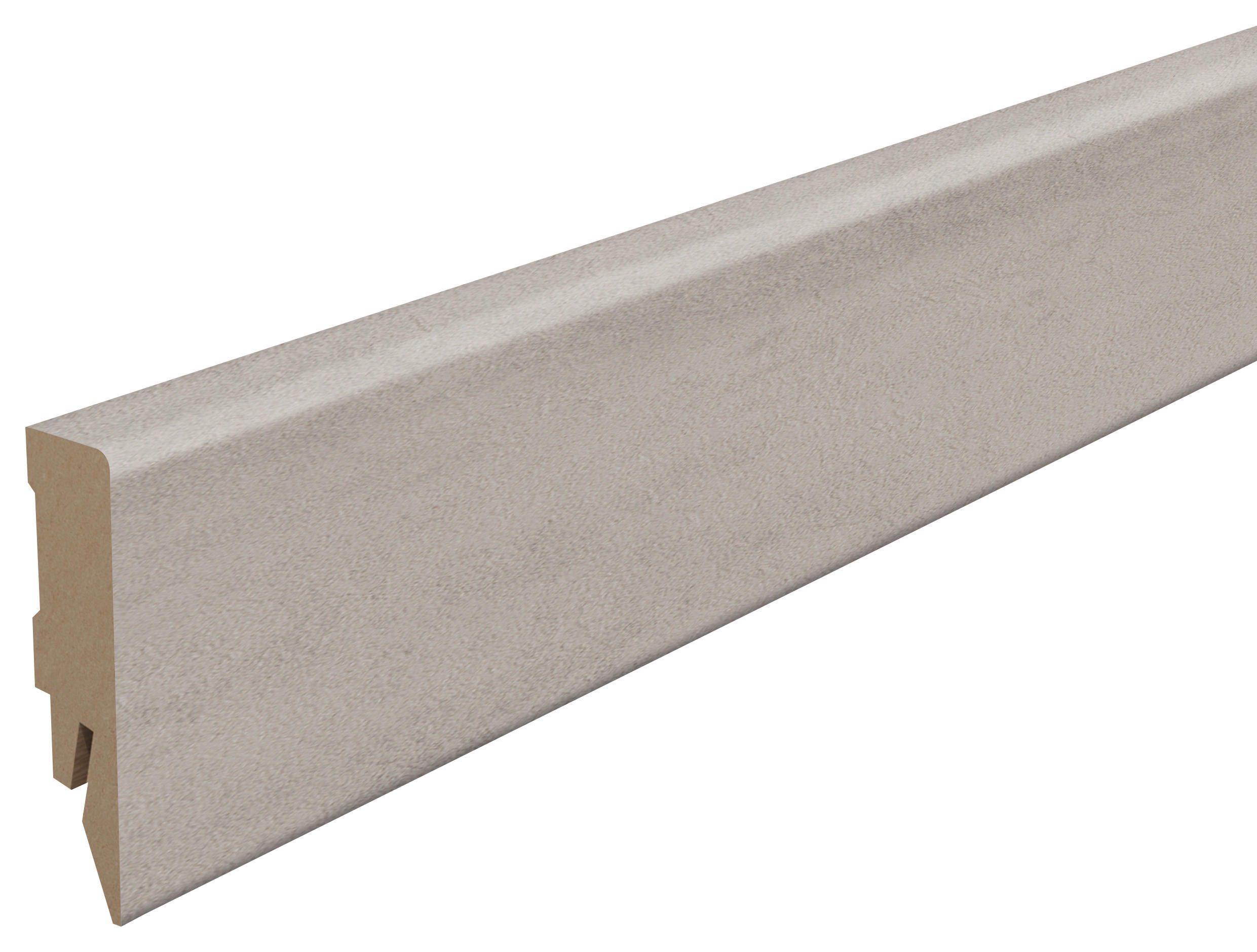 SOCKELLEISTE Beton grau - Grau, KONVENTIONELL, Holzwerkstoff (240/1.4/5.8cm) - Egger Holzwerkstoffe