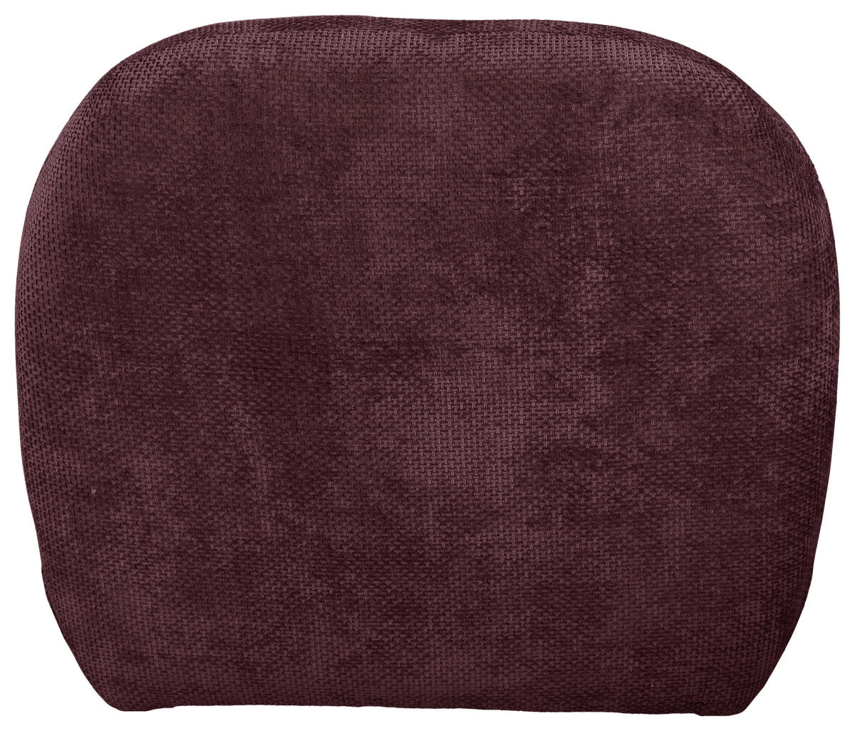 SESSEL in Struktur Bordeaux  - Bordeaux/Schwarz, Basics, Textil/Metall (85/74/85cm) - Livetastic