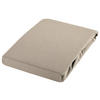 SPANNBETTTUCH Jersey  - Taupe, Basics, Textil (90-100/200-220cm) - Novel