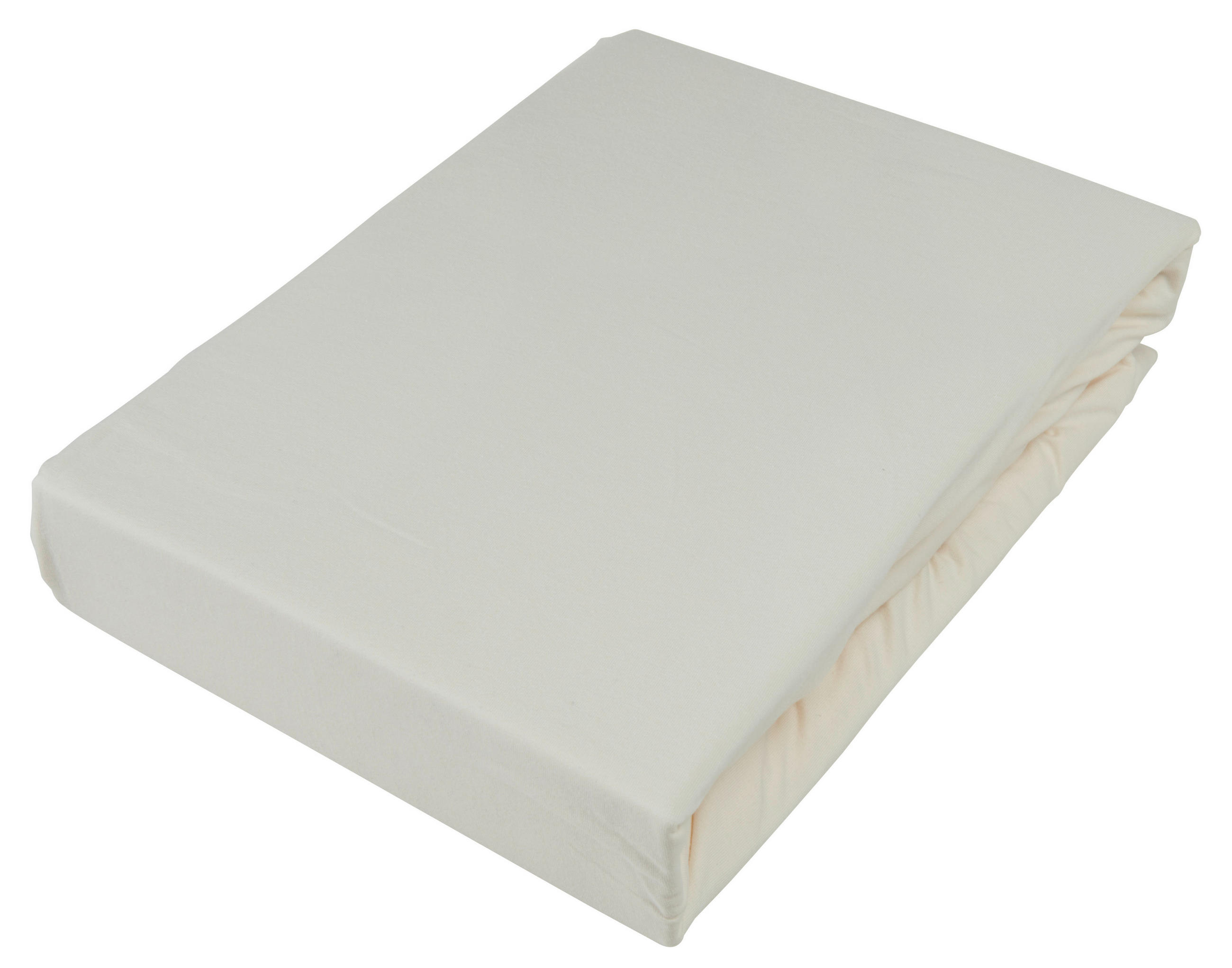CEARȘAF CU ELASTIC BOXSPRING 180/220 cm  - ecru, Konventionell, textil (180/220cm) - Novel