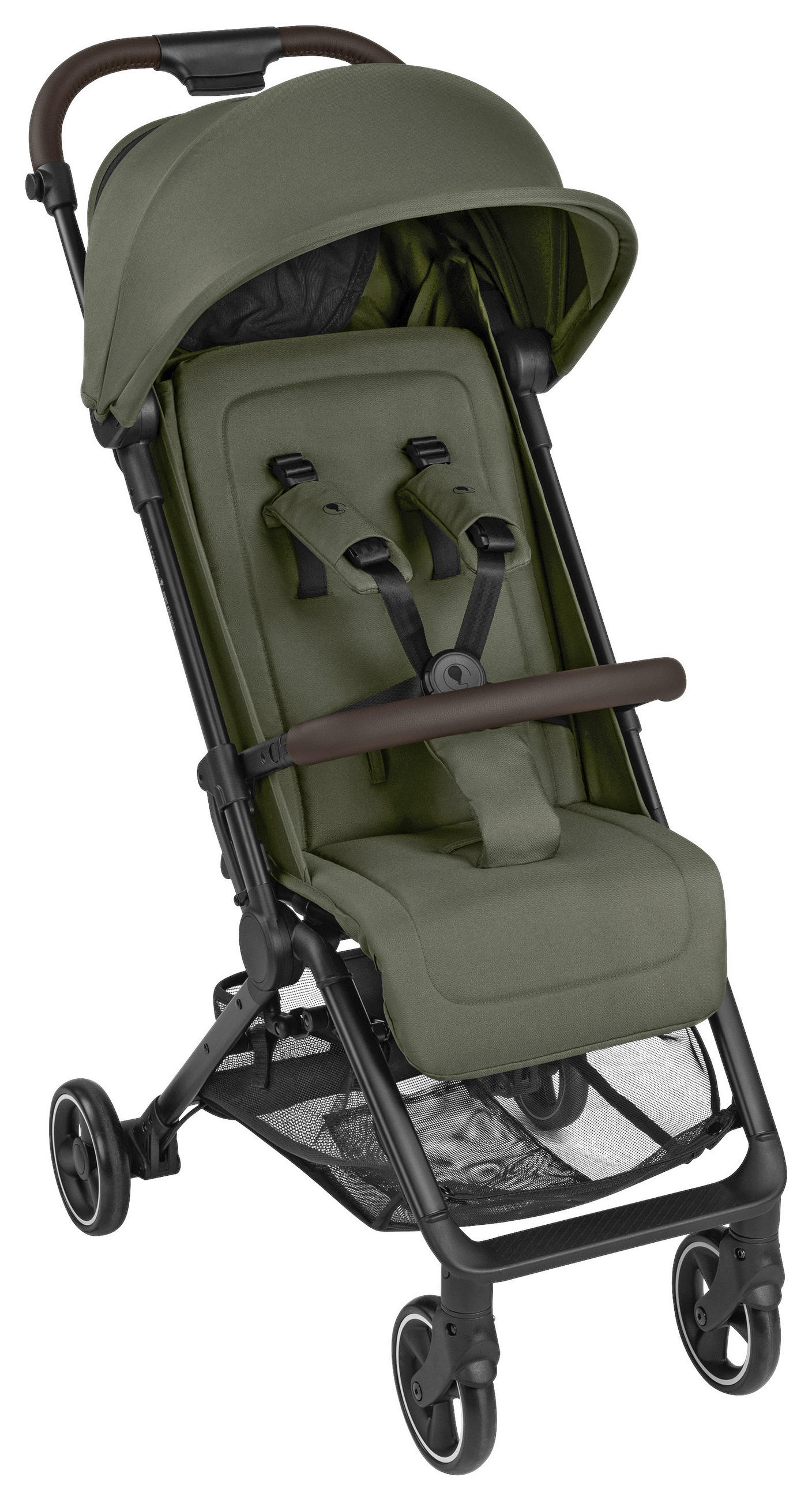 BUGGY Ping 3 Travel  - Dunkelgrün/Schwarz, Basics, Metall (51/107/81cm) - ABC Design