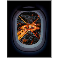 METALLBILD 50,7/65,7 cm  - Silberfarben/Multicolor, Design, Holzwerkstoff/Metall (50,7/65,7cm) - Monee