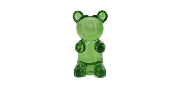 DEKOBÄR - Grün, Design, Kunststoff (12/20/11cm) - Ambia Home