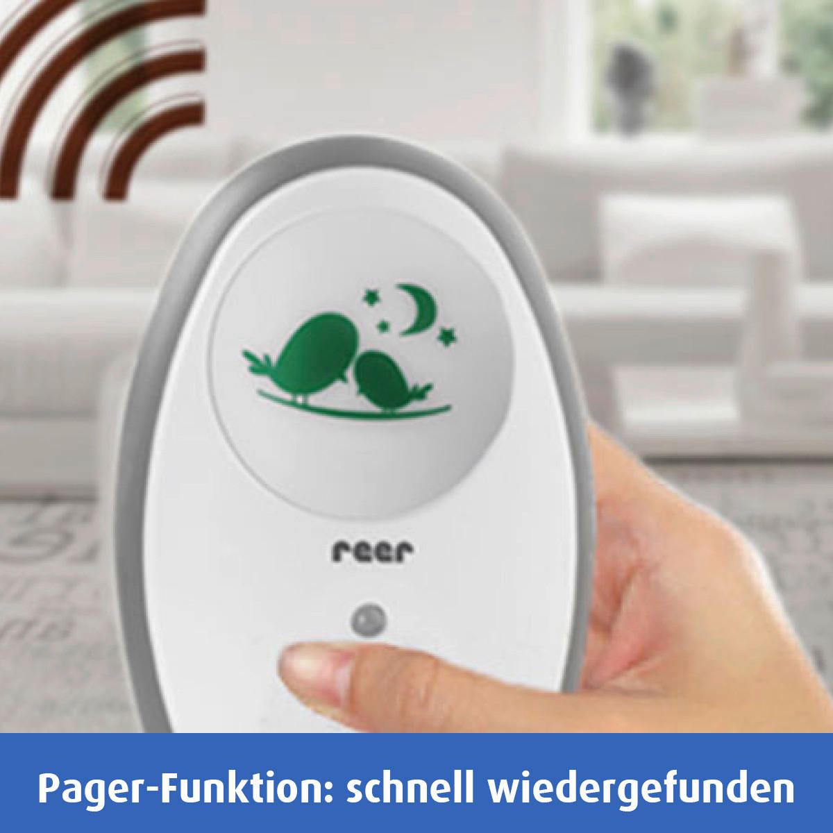 BABYPHONE - Weiß, Basics, Kunststoff (7,4/10/5,3cm) - Reer