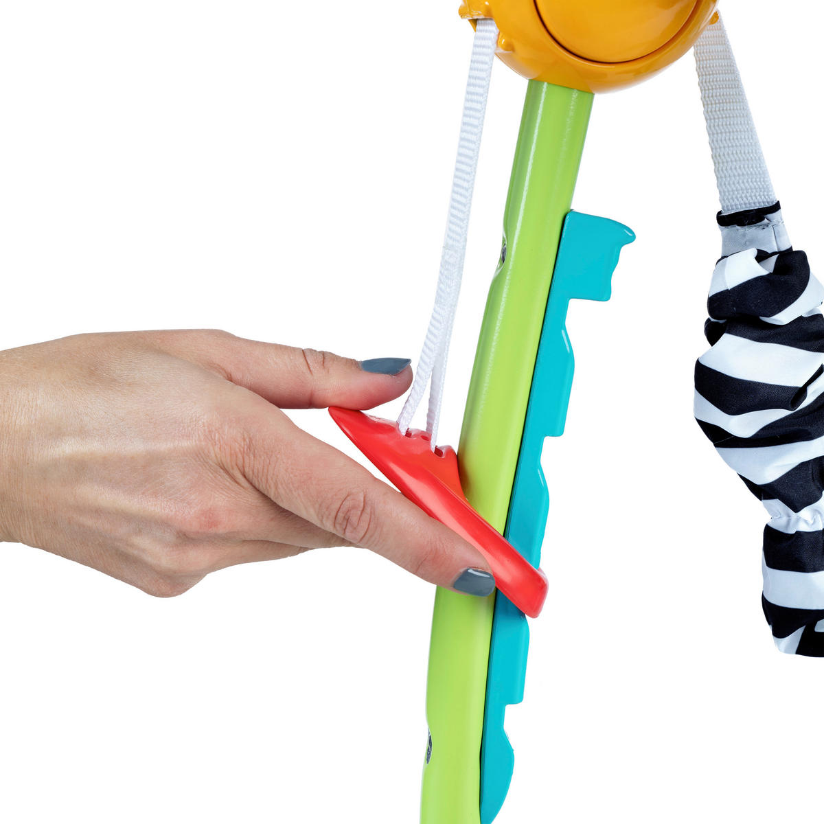 SPIELCENTER - Multicolor, Basics, Kunststoff/Textil (89,2/89,2/85,1cm)