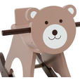 SCHAUKELTIER Honey  - Braun, Trend, Holz (66/36/42cm) - My Baby Lou