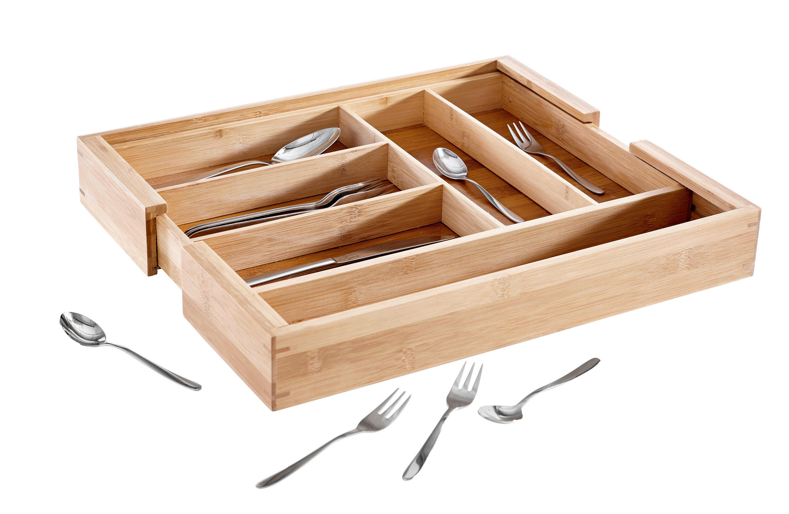 Tavă Pentru Tacâmuri - Basics, lemn (56/6,5/46cm) - Justinus