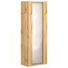 HÄNGEVITRINE in Eiche Wotan  - Eiche Wotan, Design, Glas/Holzwerkstoff (40/140/30cm) - Livetastic