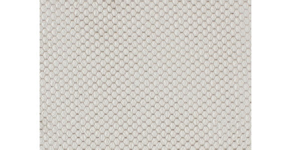 ECKSOFA  in Plüsch Creme  - Creme/Schwarz, KONVENTIONELL, Kunststoff/Textil (175/249cm) - Carryhome