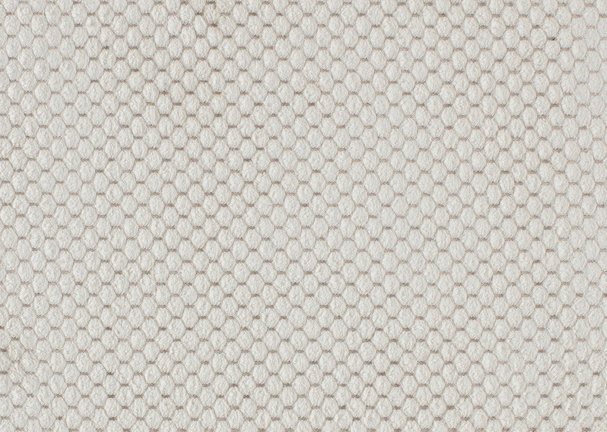 ECKSOFA Creme Plüsch  - Creme/Schwarz, KONVENTIONELL, Kunststoff/Textil (249/175cm) - Carryhome