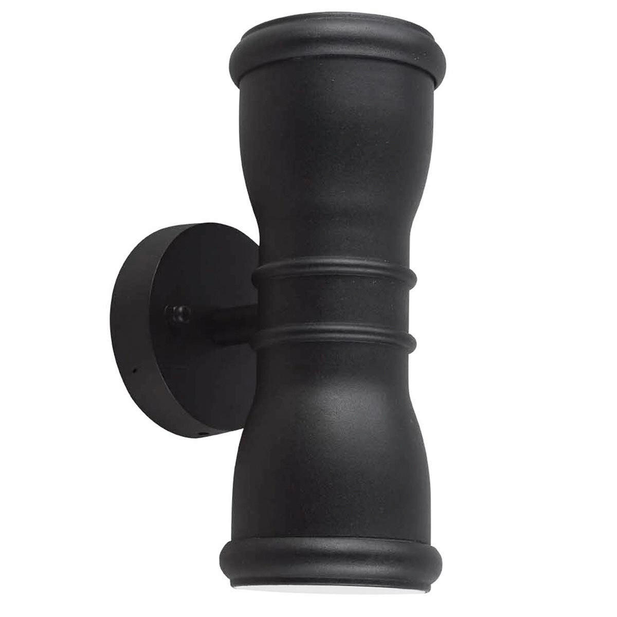 VÄGGLAMPA FÖR UTOMHUS - svart, Klassisk, metall (23/9,2/12,9cm) - Elstead Lighting