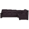 ECKSOFA in Mikrofaser Anthrazit  303/245 cm  - Anthrazit/Schwarz, KONVENTIONELL, Holz/Textil (303/245cm) - Beldomo Comfort