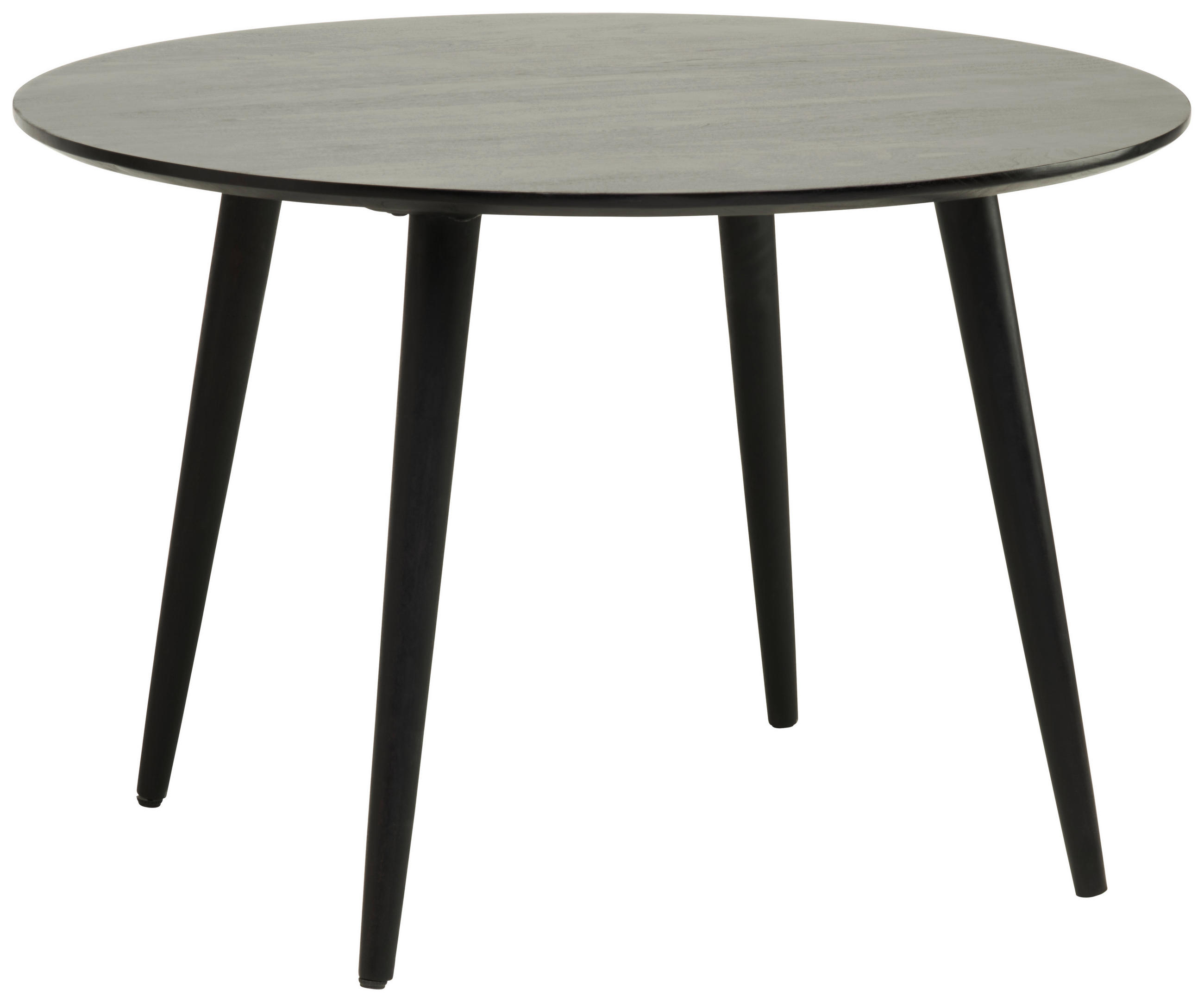 ESSTISCH in Holz  - Schwarz, MODERN, Holz (115/76/115cm) - MID.YOU