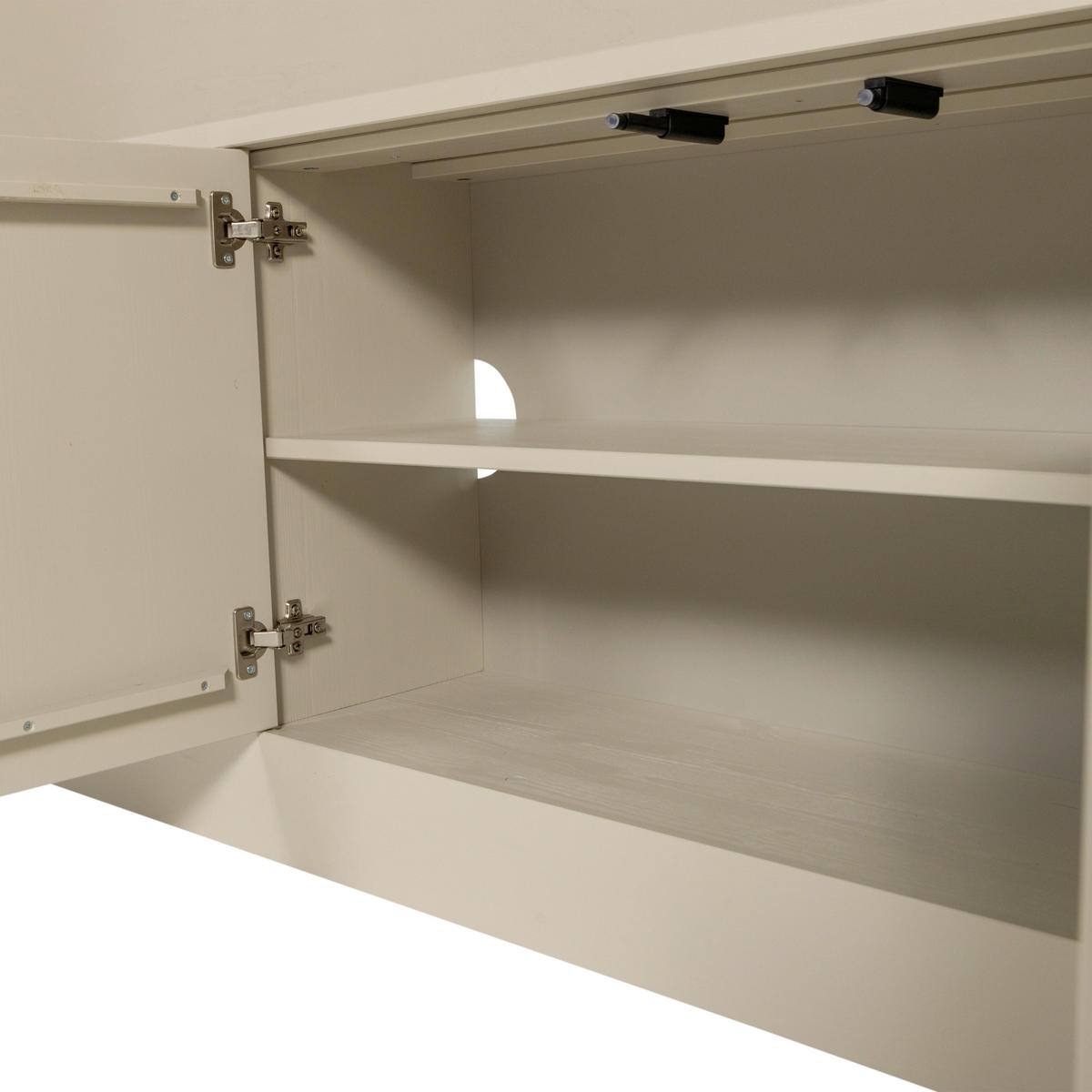 REGAL Kiefer Grau  - Grau, Design, Holz (210/229/31cm) - Livetastic