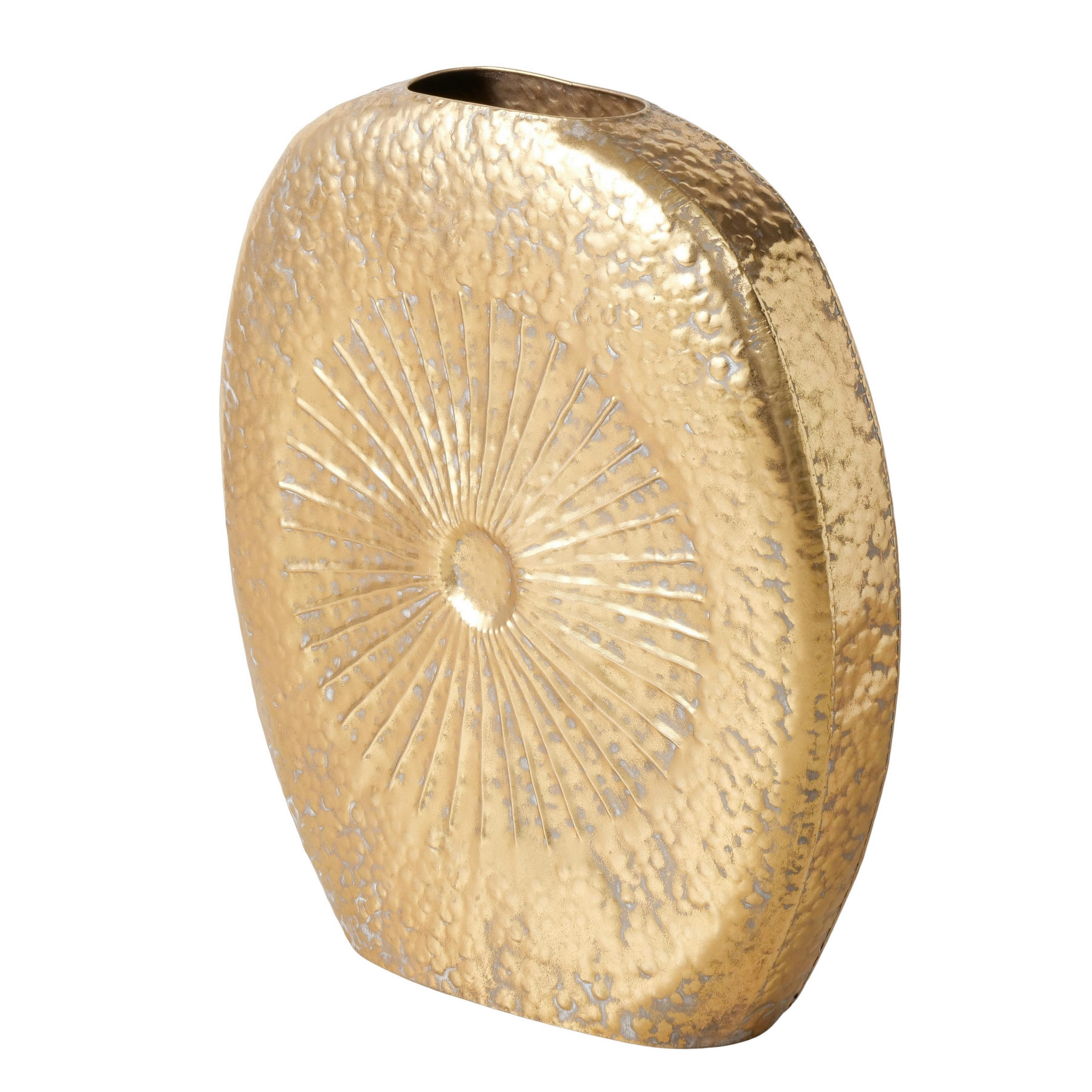 DEKORAČNÁ VÁZA, kov, 74 cm - zlatá, Trend, kov (65/20/74cm) - Ambia Home