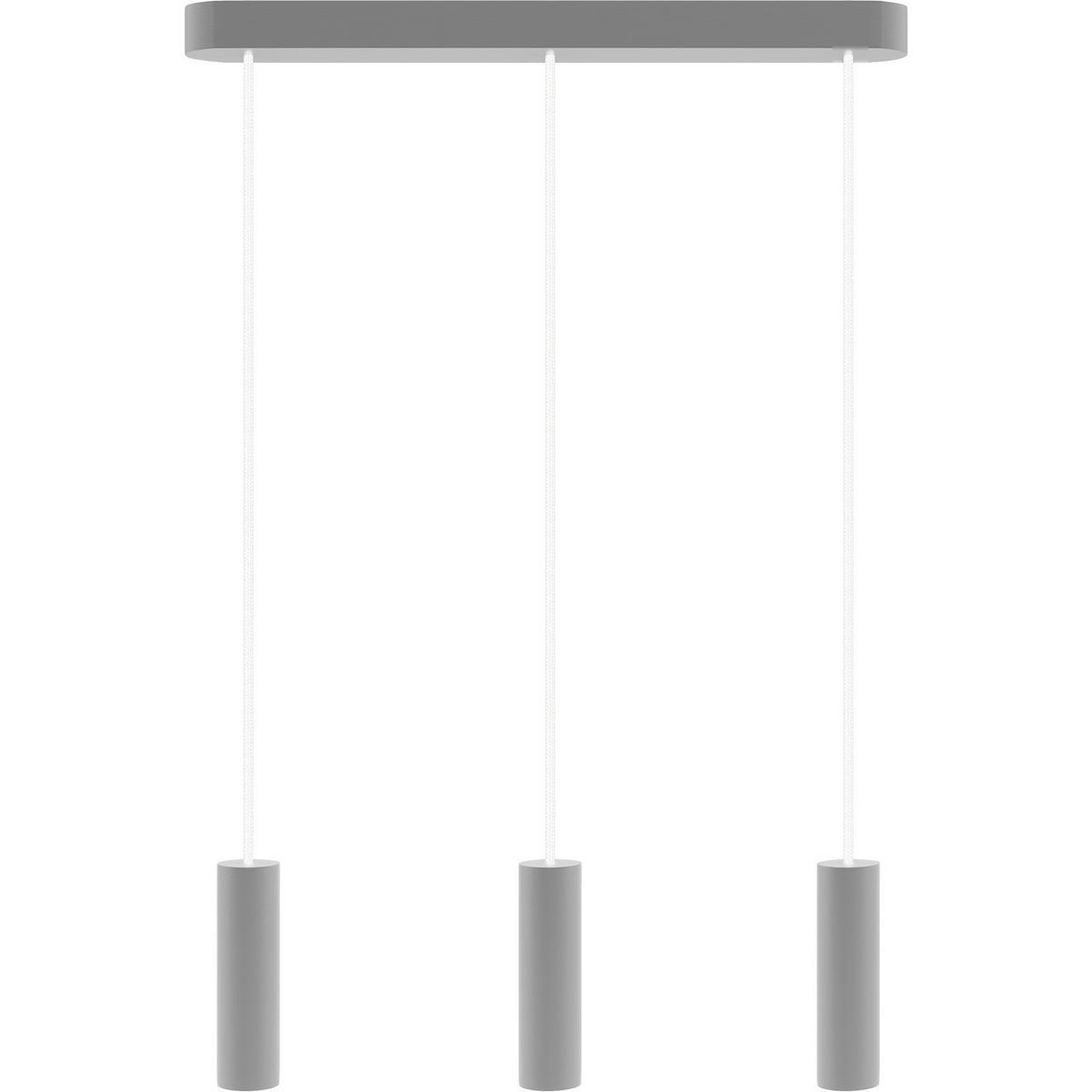 ZÁVESNÉ SVIETIDLO, 52/3.4/150 cm  - sivá, Design, drevo (52/3.4/150cm)