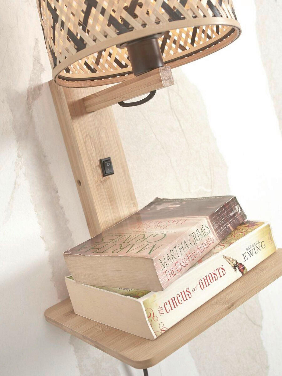 NÁSTENNÉ SVIETIDLO, 30/22/52 cm - prírodná farba, Trend (30/22/52cm) - Good & Mojo