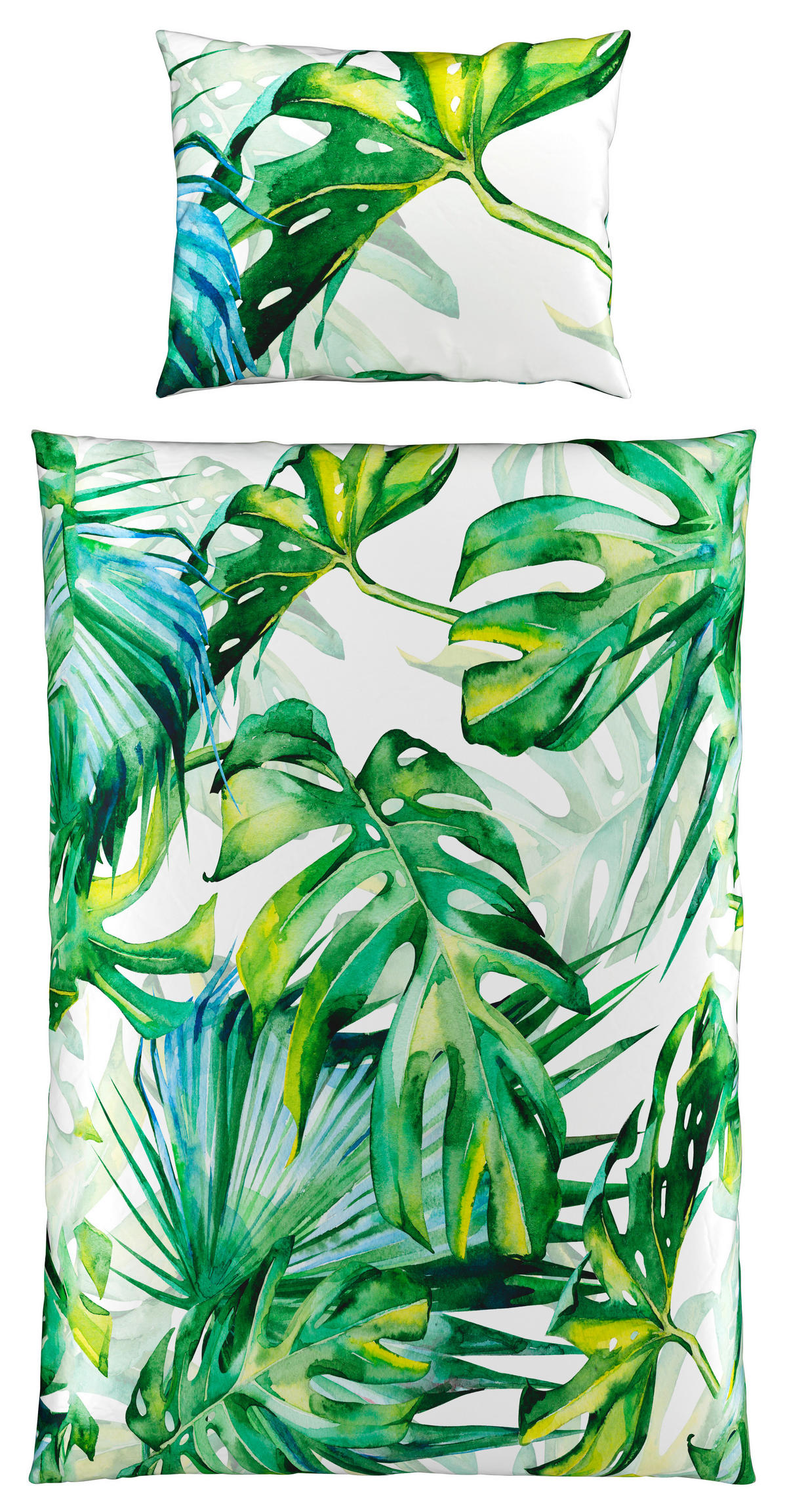 POSTELJINA JUNGLE 140/200 cm saten višebojna  - višebojna, Konvencionalno, tekstil (140/200cm) - Esposa
