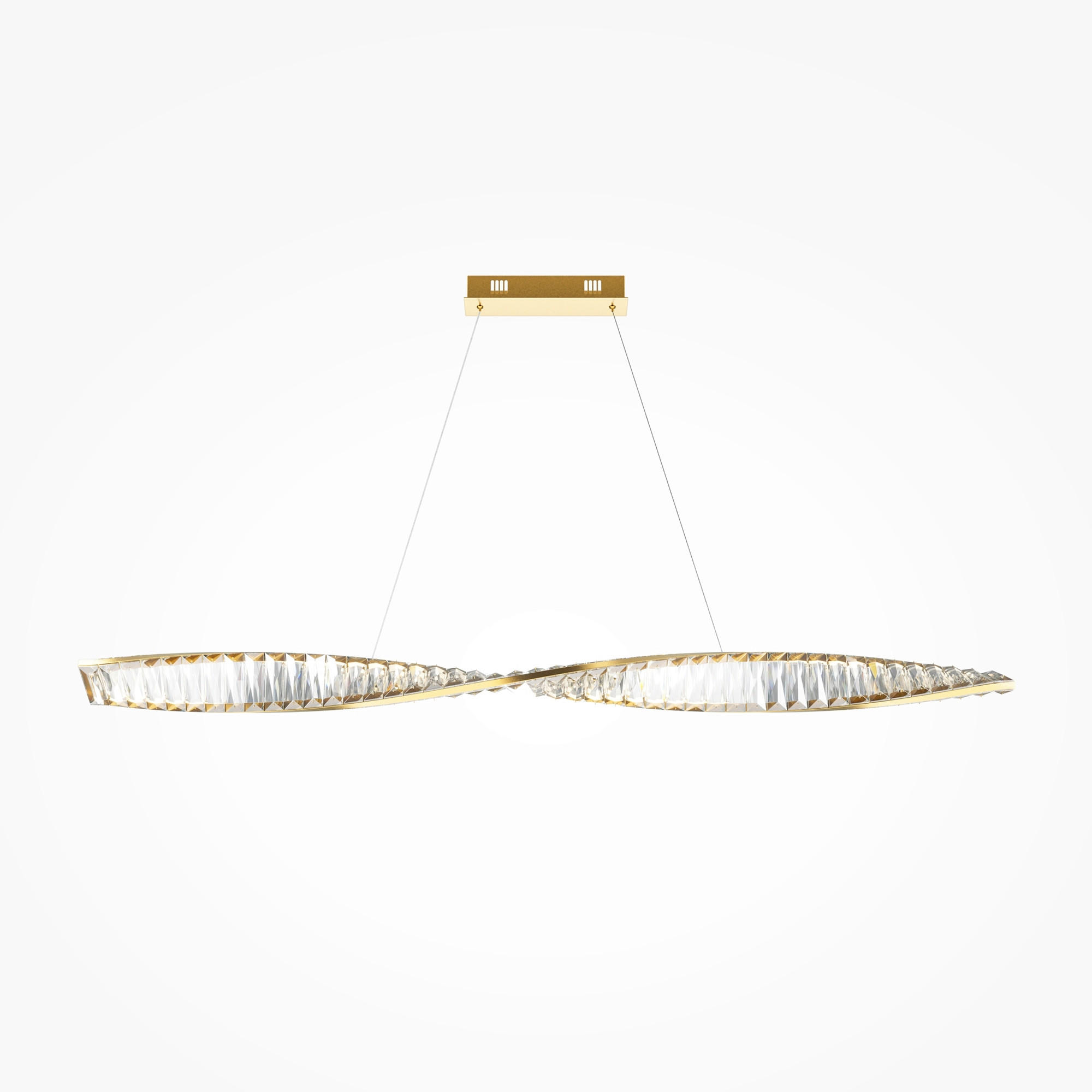 PENDELLEUCHTE Krone 120/311.1/8 cm  - Messingfarben, Design, Metall (120/311.1/8cm) - MAYTONI