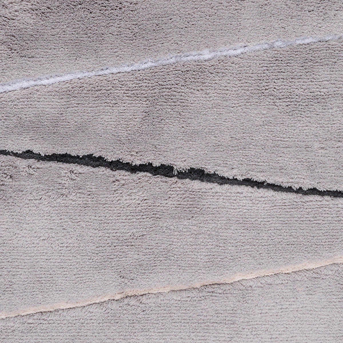 FÜRDŐSZOBASZŐNYEG   világosszürke   - világosszürke, Basics, textil/természetes anyagok (120/70/2.7cm) - Dieter Knoll