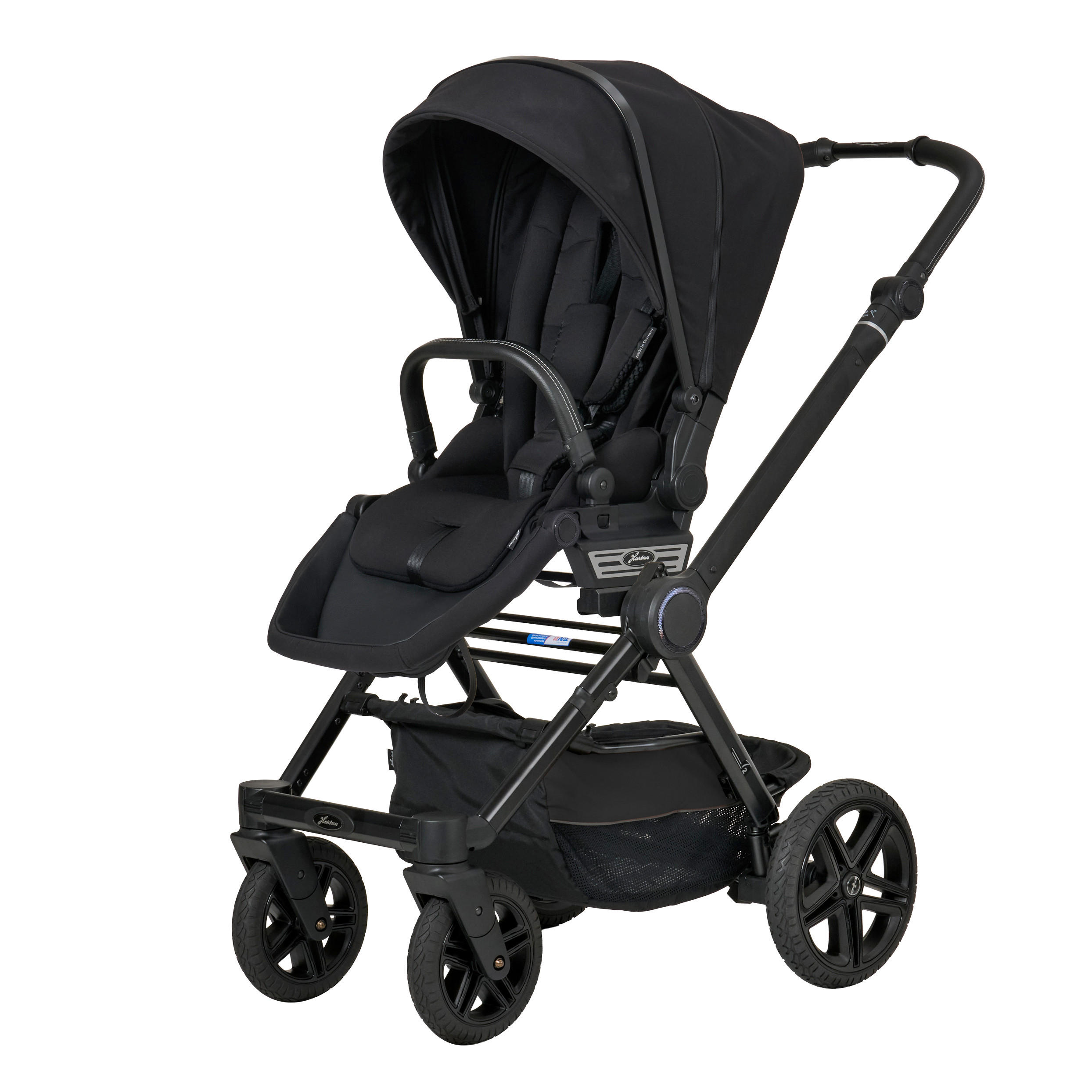 Hartan Kombikinderwagen T2 City Dynamic Schwarz 59x118x103 cm
