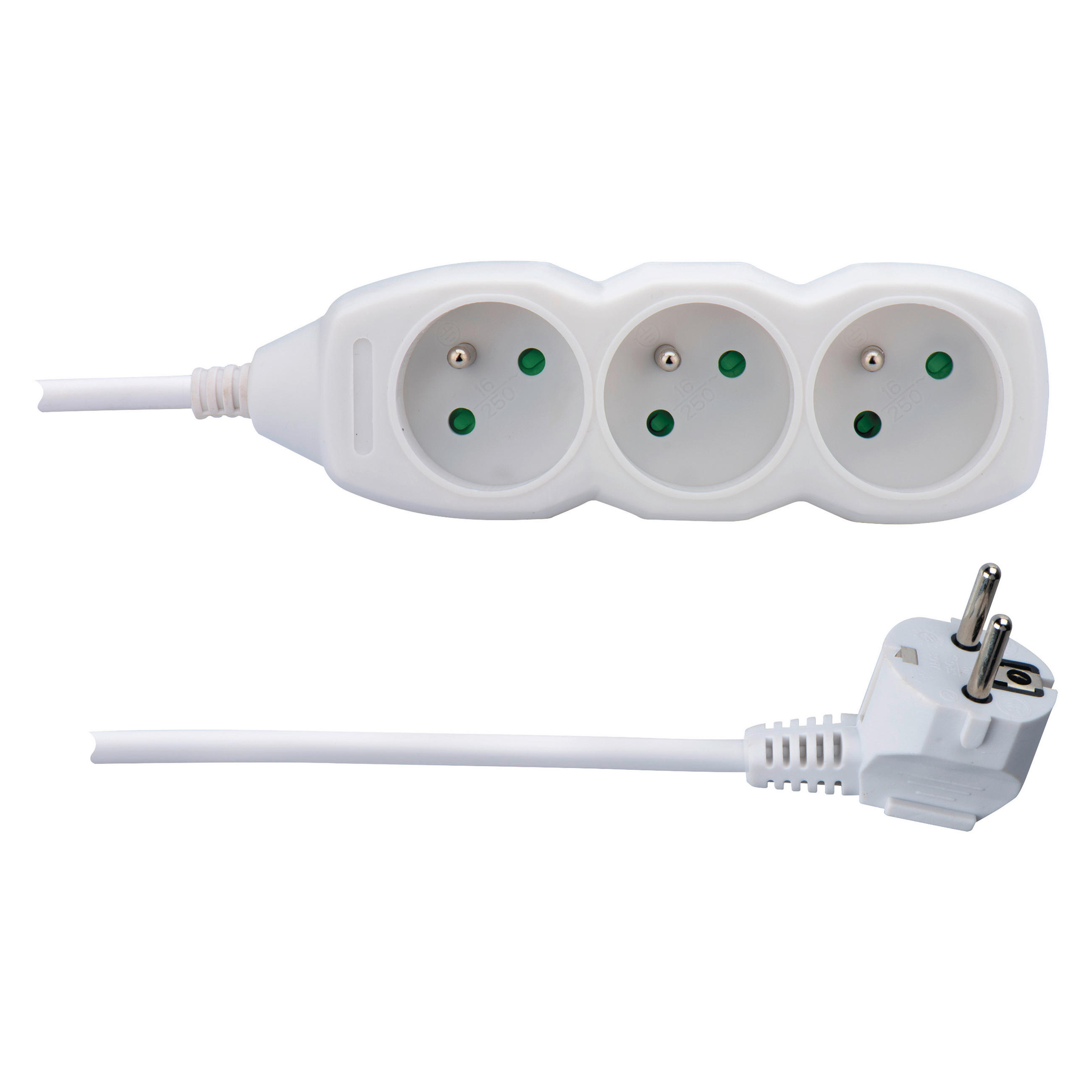 PRODLUŽOVACÍ KABEL  150 cm - bílá, Basics, plast (150cm)