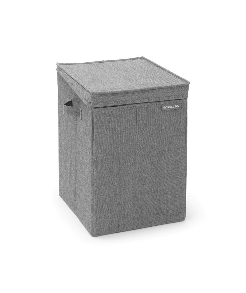 WÄSCHETONNE - Schwarz, Basics, Textil (32/44.5/37cm) - Brabantia