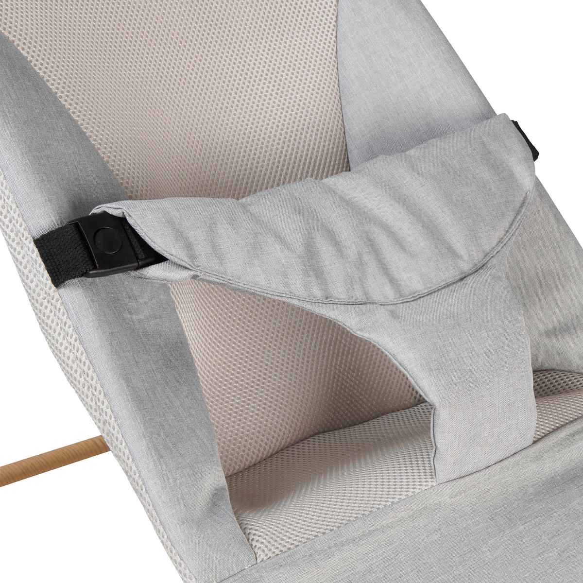 SCHAUKELWIPPE Woody Eichefarben   - Eichefarben/Hellgrau, Trend, Kunststoff/Textil (67/39/40cm) - Jimmylee