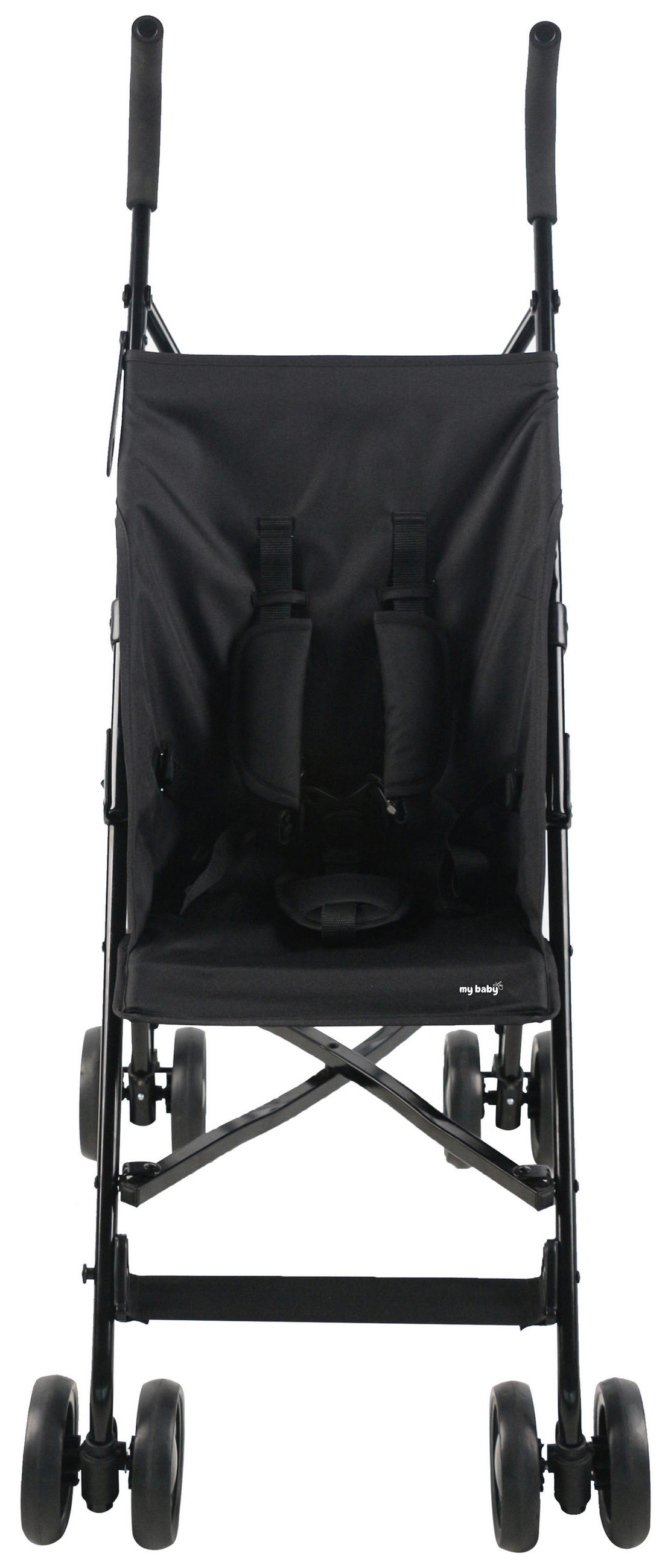 BUGGY  - Schwarz, Basics, Kunststoff/Textil (73/45/99cm) - My Baby Lou
