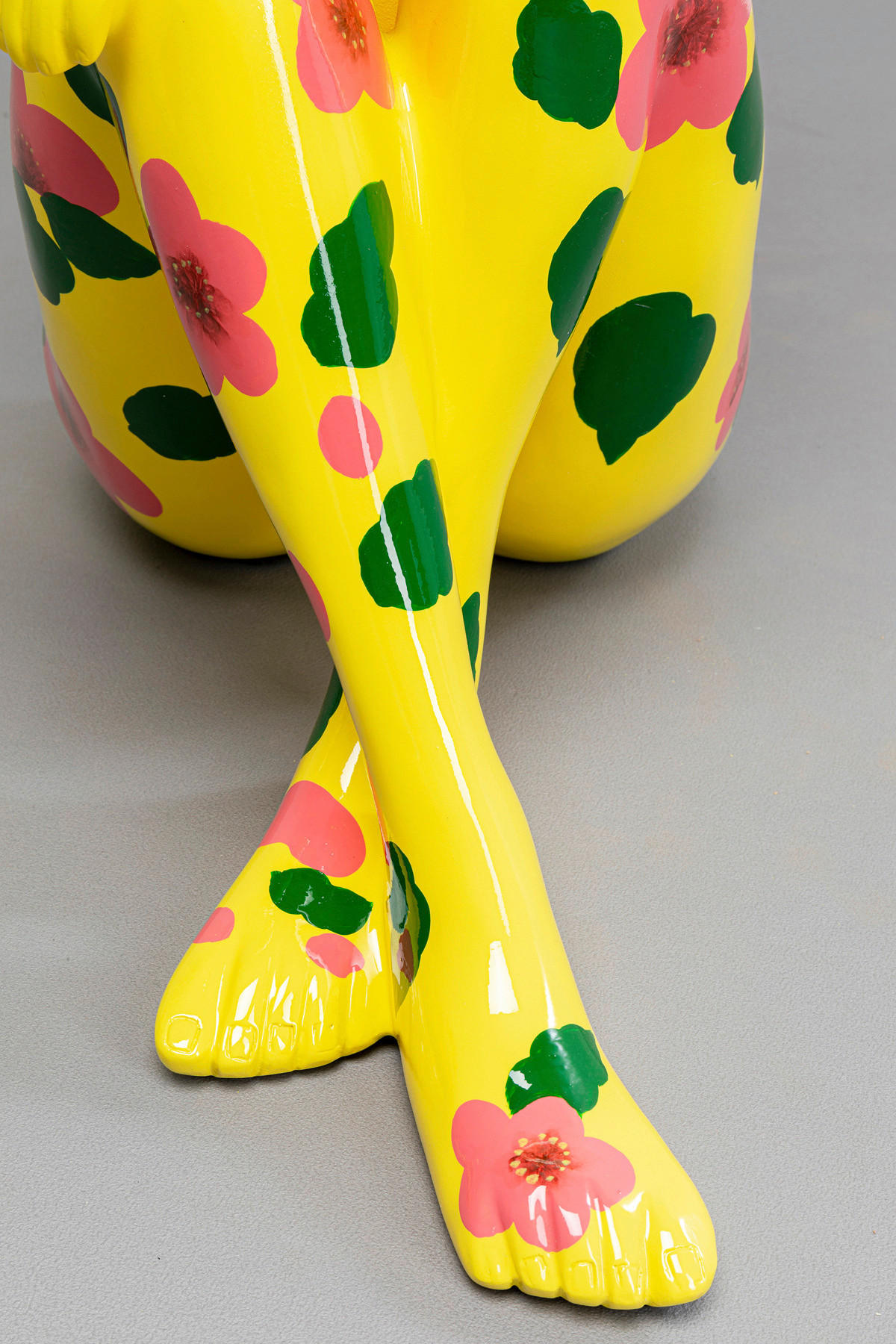 SKULPTUR - Gelb/Schwarz, Design, Kunststoff (35/80/60cm) - Kare-Design