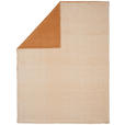 DECKE 150/200 cm  - Taupe, Basics, Textil (150/200cm) - Novel