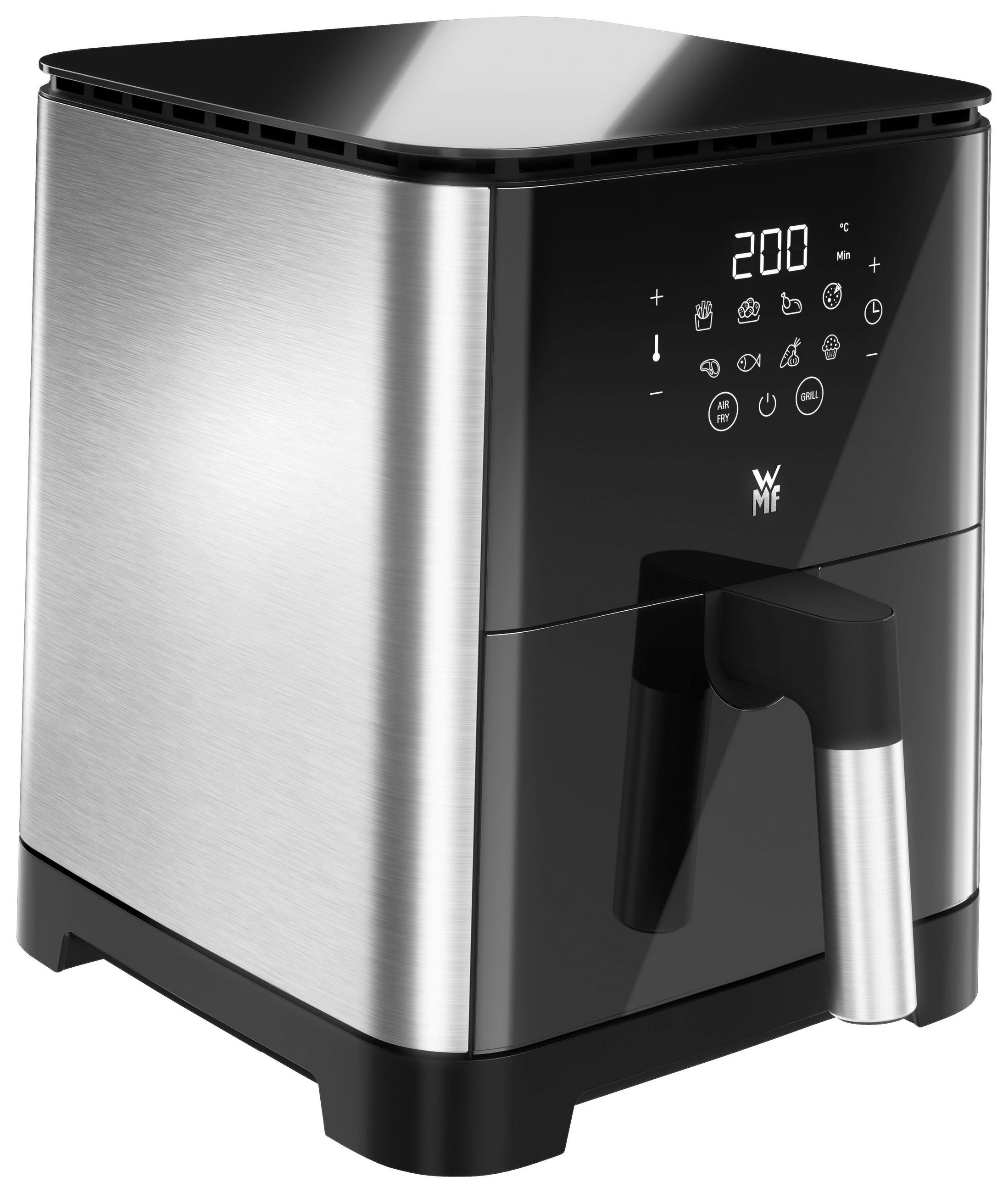 HEIßLUFTFRITTEUSE Multi Taste 4,2 L  - Edelstahlfarben/Schwarz, Basics, Metall - WMF
