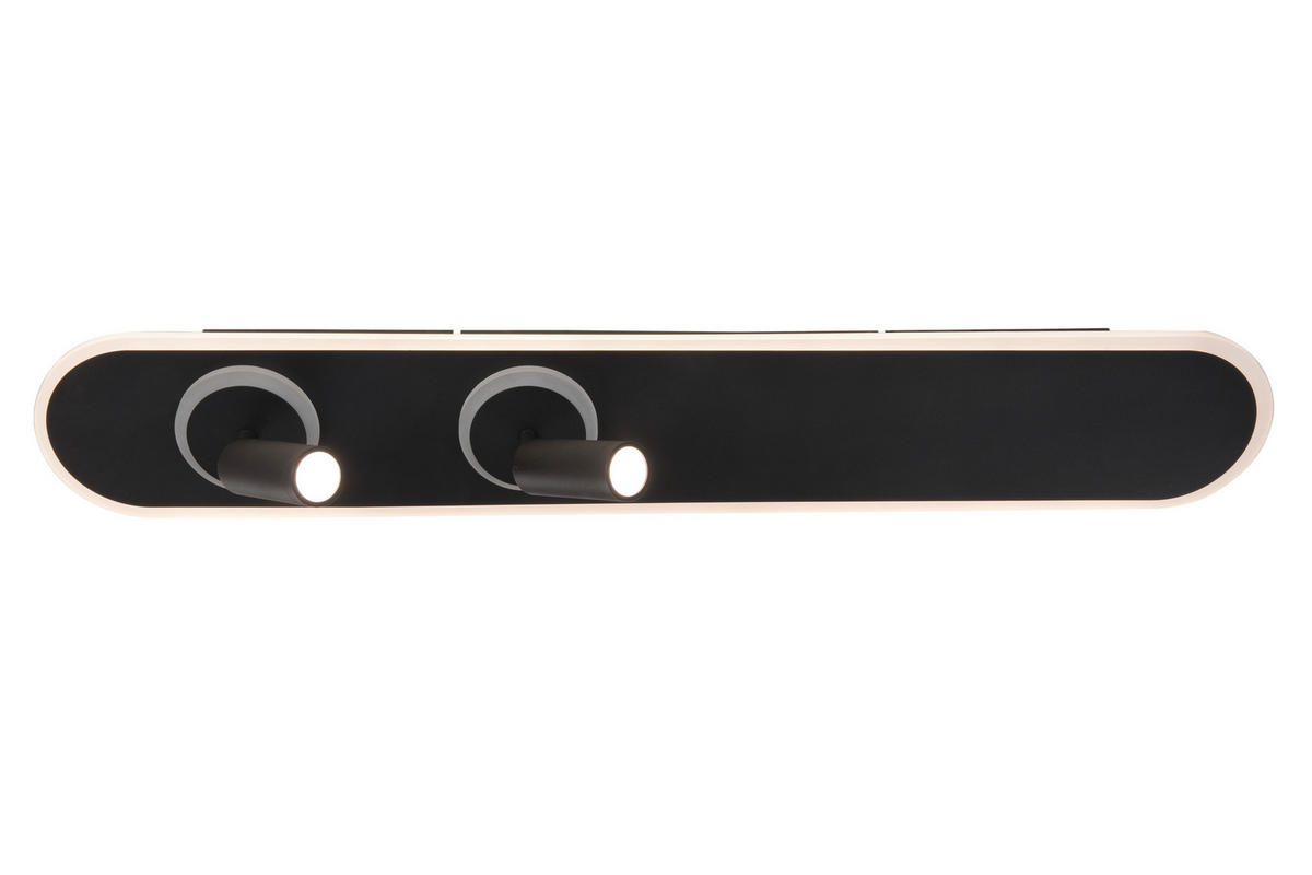 APLICĂ DE PERETE CU LED - Trend, plastic/metal (90/15/12cm) - Novel