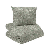 PÅSLAKANSET satin 150/210 cm  - grön/multicolor, Basics, textil (150/210cm) - Best Price