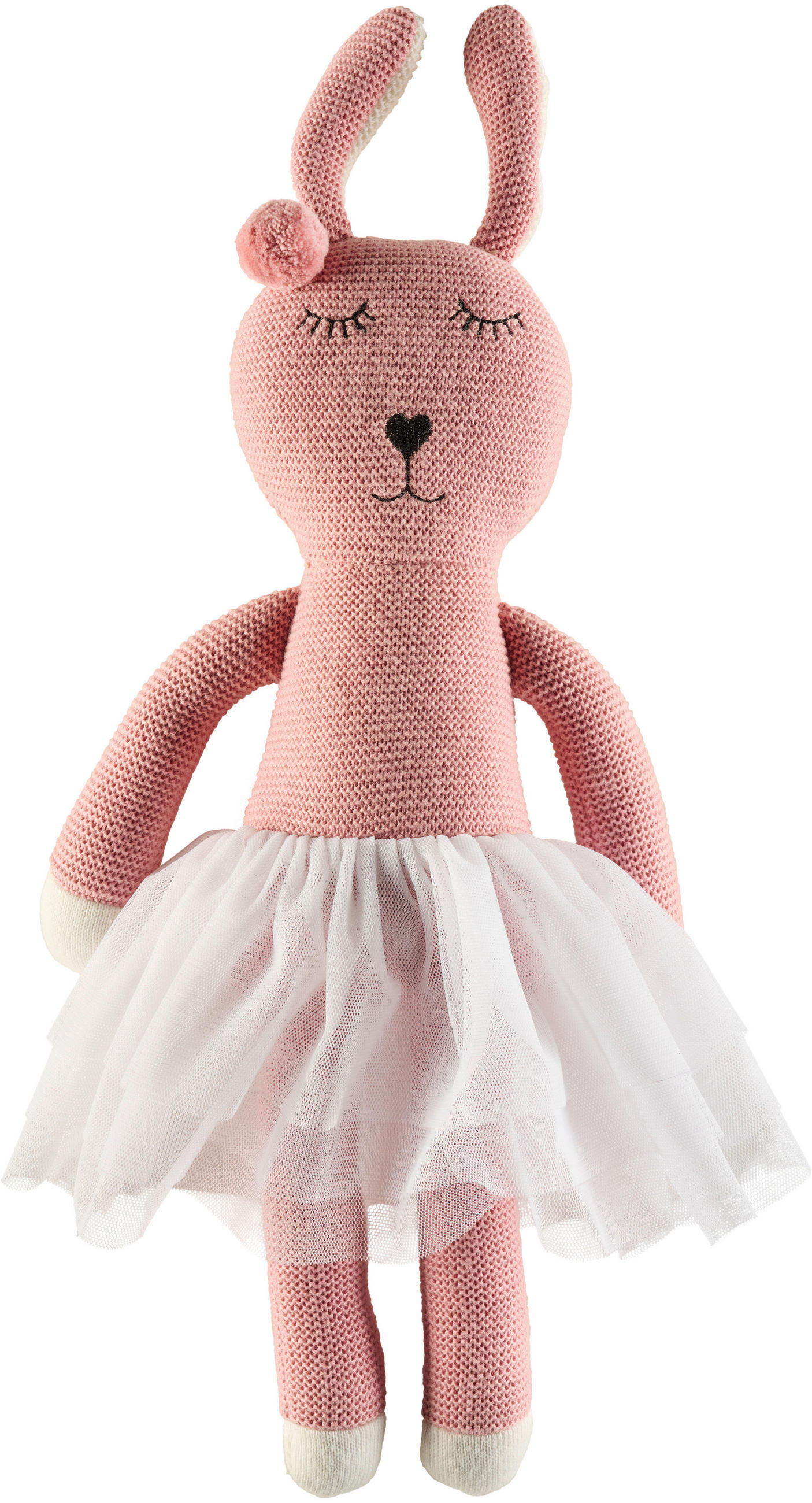 PLYŠOVÉ ZVÍŘÁTKO - pink, Basics, textil (12/35cm) - Avelia