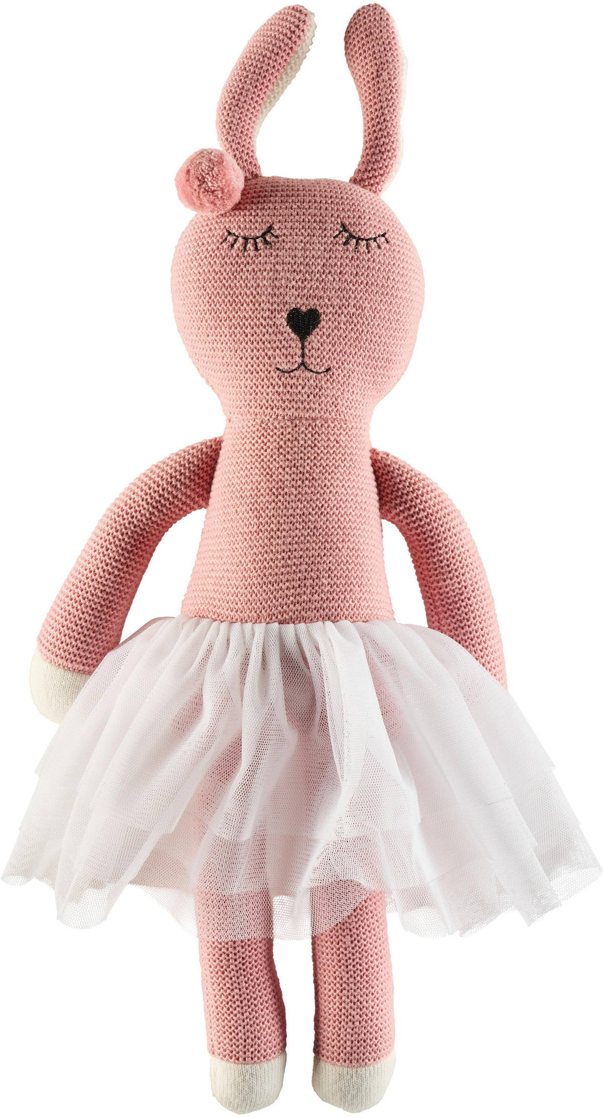 PLYŠOVÉ ZVÍŘÁTKO - pink, Basics, textil (12/35cm) - Avelia