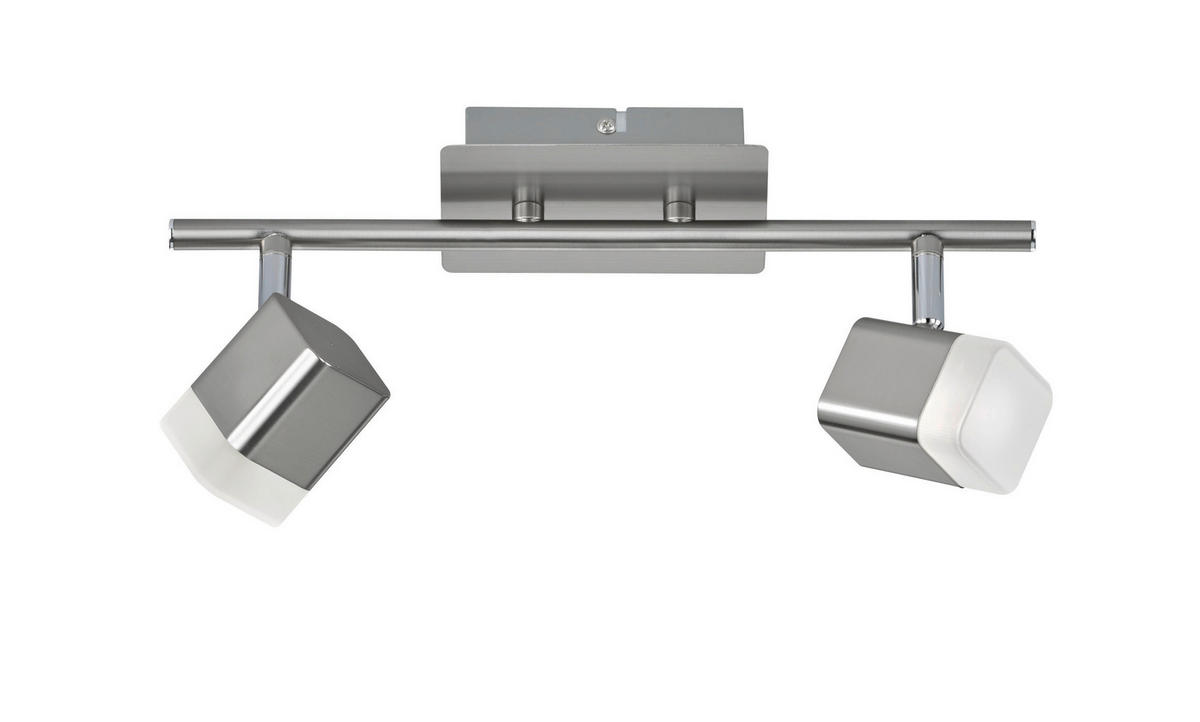 STROPNÍ LED SVÍTIDLO,  - barvy niklu, Basics, kov (34/14,50cm)
