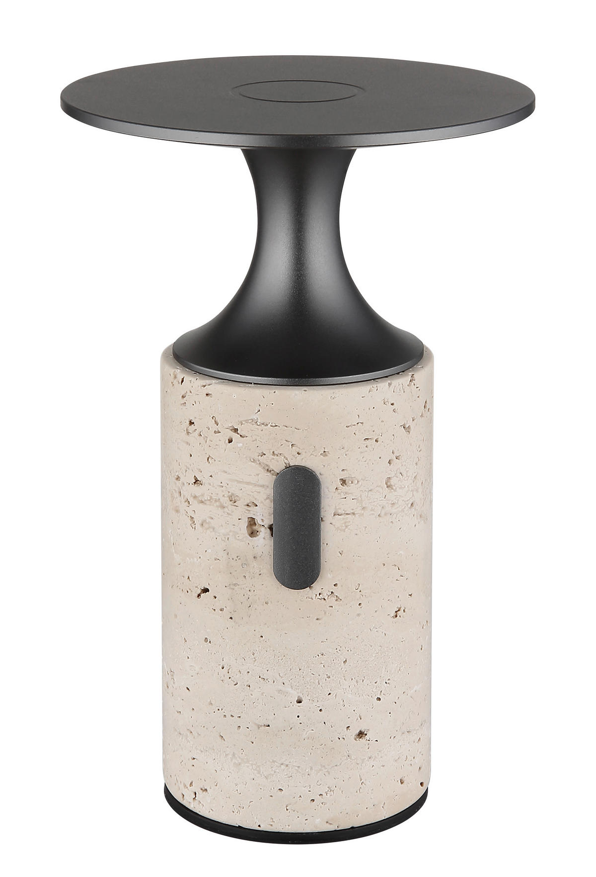 PORTABEL LAMPA TRAVERTIN 12/18,8 cm   - vit/grafitfärgad, Design, metall/plast (12/18,8cm) - Globo