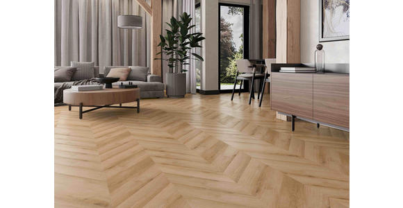 VINYLBODEN Chevron Tucson  per  m² - Design, Kunststoff (60/12/0,45cm) - Venda