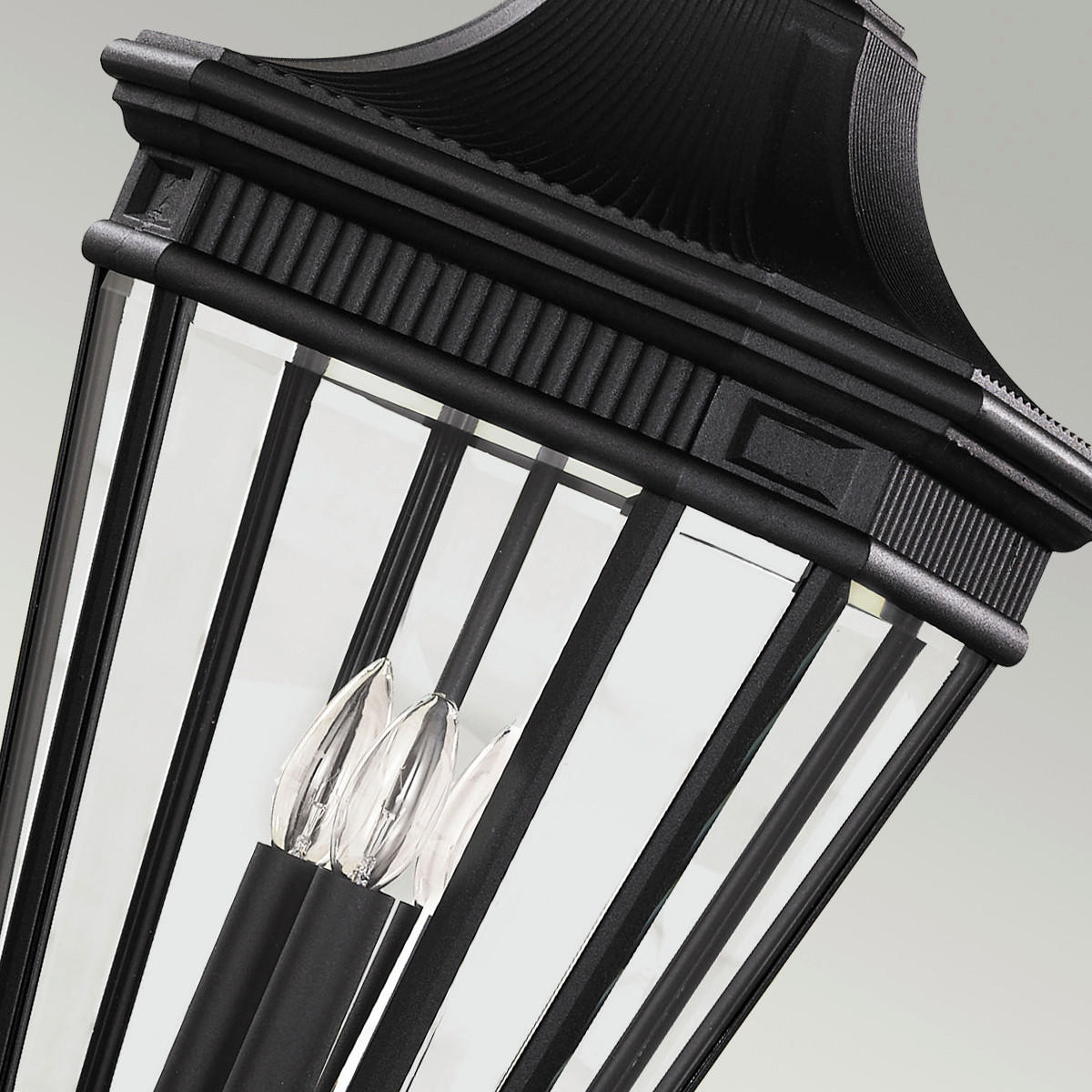 AUSSENHÄNGELEUCHTE - Schwarz, Konventionell, Glas/Metall (30.5 /69.7cm) - Elstead Lighting