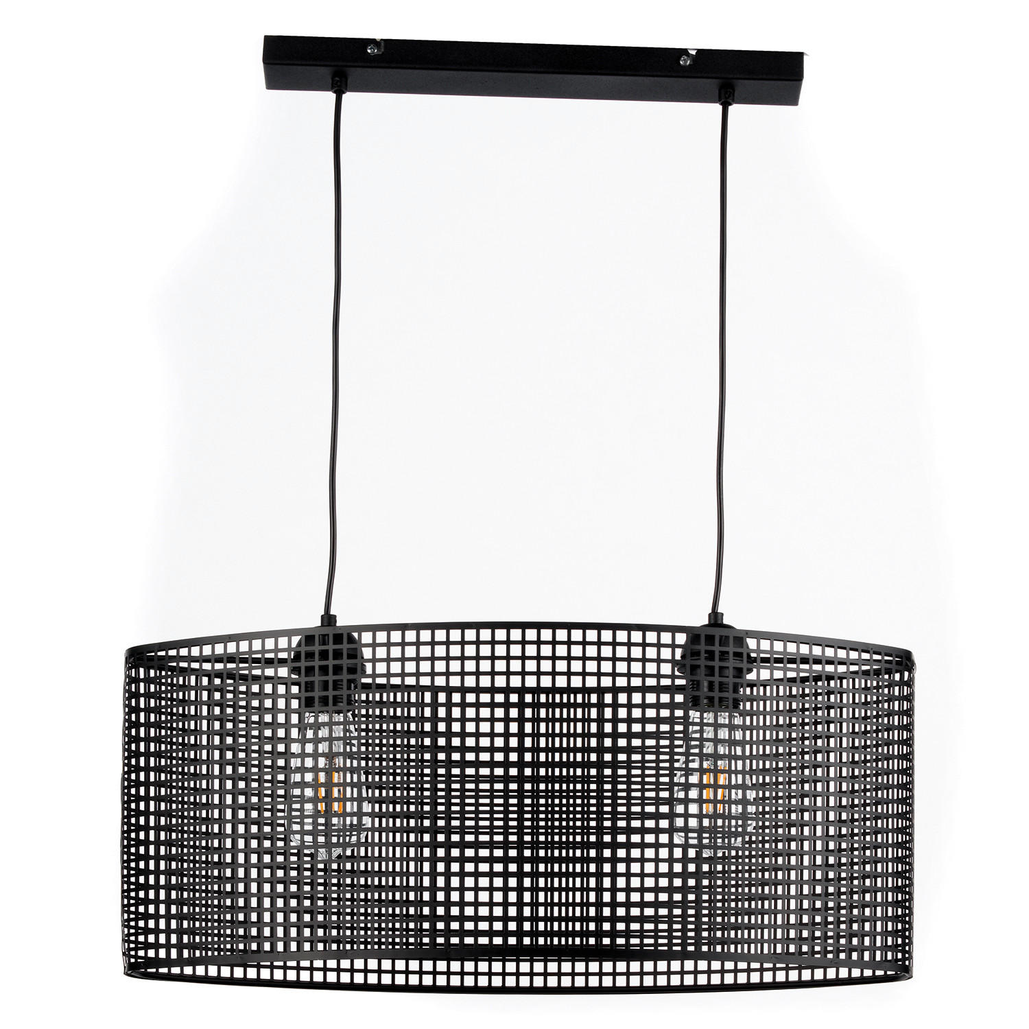 HÄNGELEUCHTE 60/27/90 cm  - Schwarz, Design, Metall (60/27/90cm)