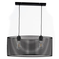 HÄNGELEUCHTE 60/27/90 cm   - Schwarz, Design, Metall (60/27/90cm)