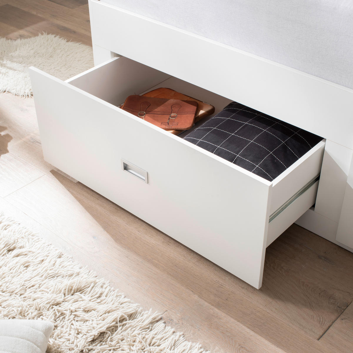 KIHÚZHATÓ ÁGY - feketefenyő, Konventionell (80/200cm) - Carryhome