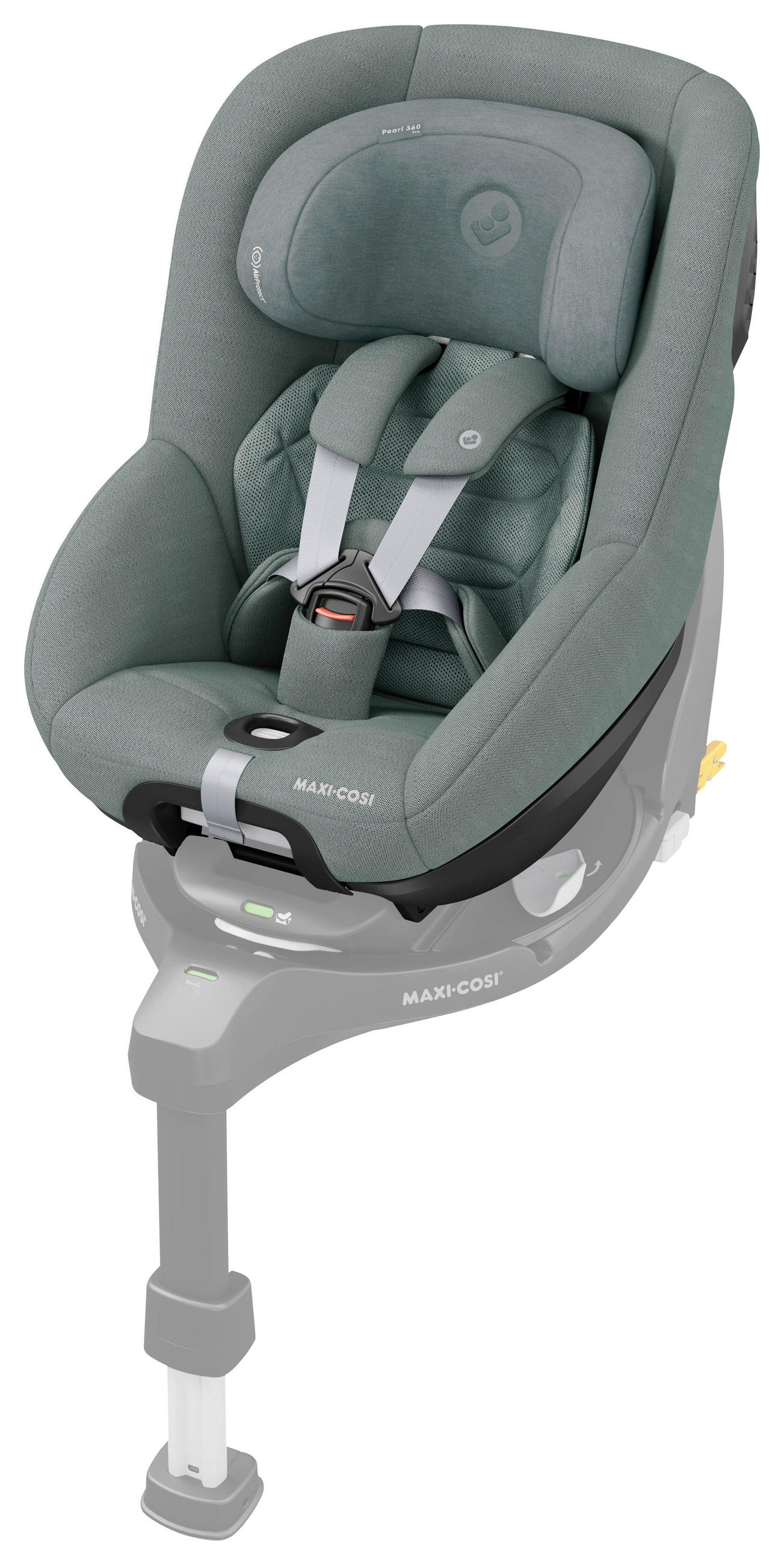 REBOARDER-KINDERSITZ Pearl 360 Pro  - Dunkelgrau, Basics, Kunststoff (46/58/61cm) - Maxi-Cosi