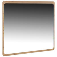 WANDSPIEGEL 84/83/2 cm    in rechteckig  - Eichefarben, MODERN, Glas/Holzwerkstoff (84/83/2cm) - Boxxx