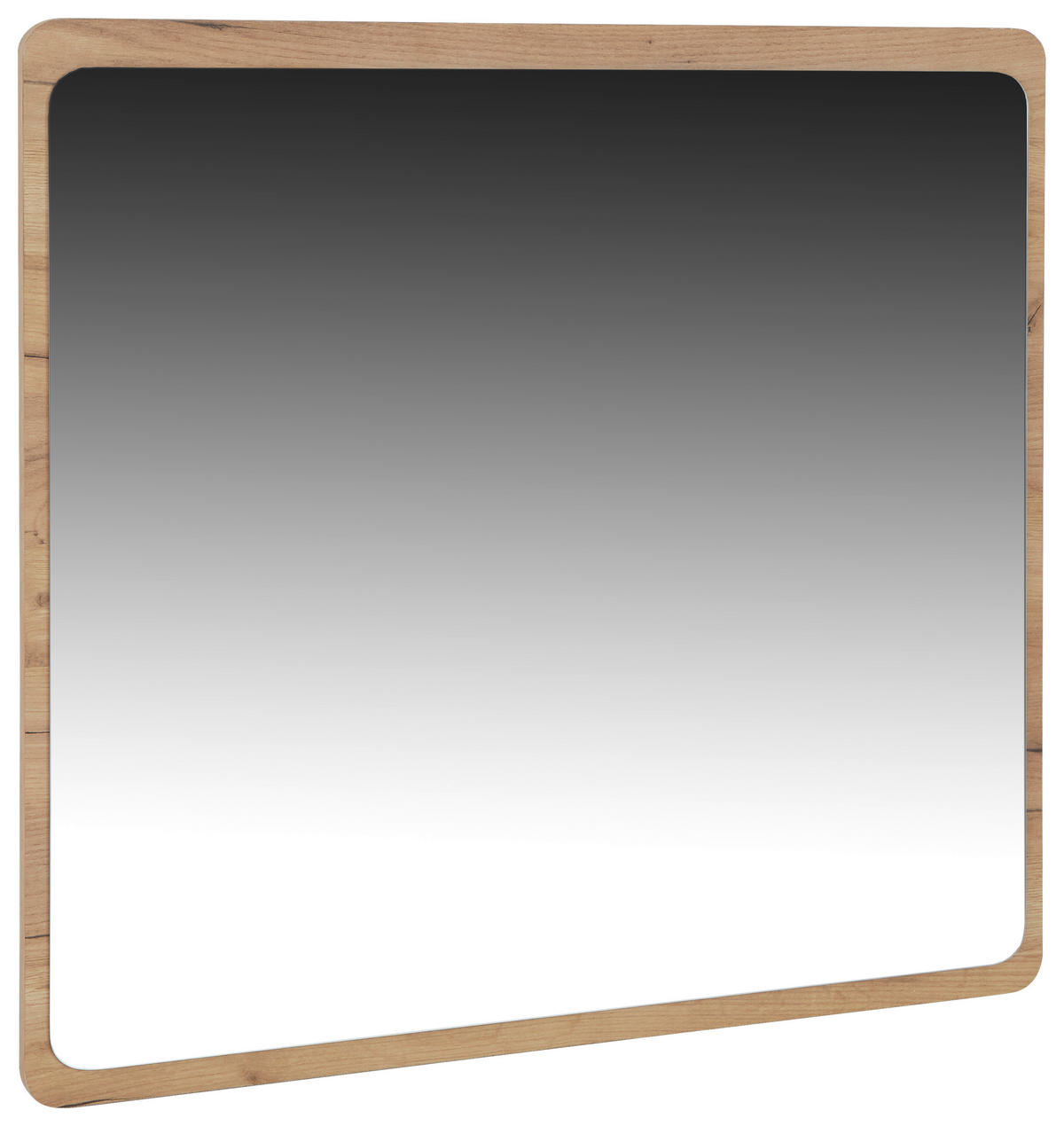 WANDSPIEGEL 84/83/2 cm    in rechteckig  - Eichefarben, MODERN, Glas/Holzwerkstoff (84/83/2cm) - Boxxx