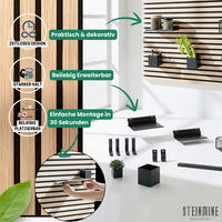 KÜCHEN-ORGANIZER-SET  - Schwarz/Braun, Basics, Holzwerkstoff/Metall (60/40/2cm)