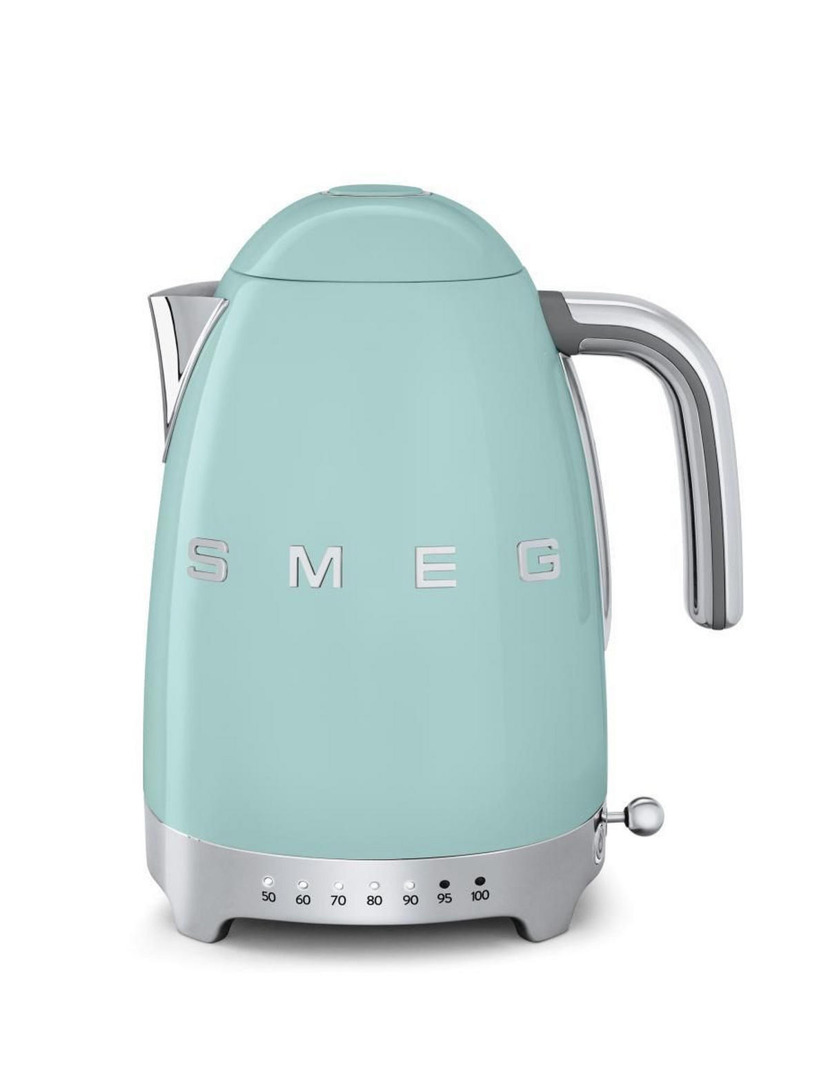 WASSERKOCHER 50´s Style 1,7 L  - Hellgrün, Design, Metall (22,3/28/17,1cm) - SMEG