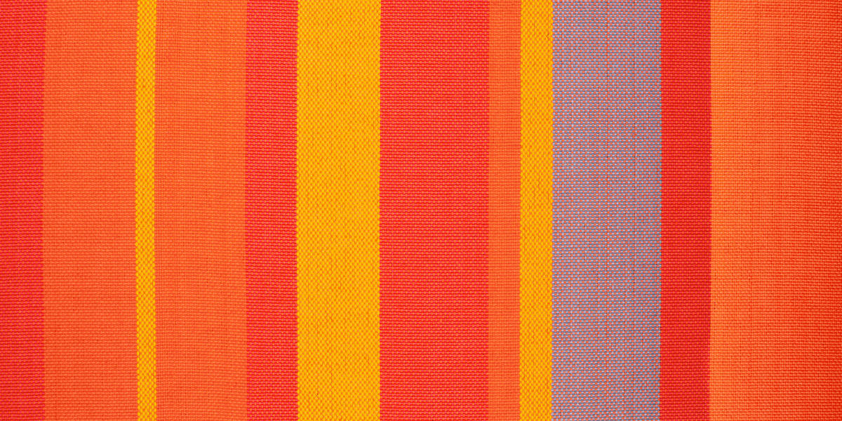 HÄNGEMATTE double outdoor  - Gelb/Rot, KONVENTIONELL, Textil (160/350cm) - La Siesta