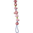 SCHNULLERKETTE - Rot/Rosa, Basics, Holz/Kunststoff (22cm) - Haba SCHNULLERKETTE - Rot/Rosa, Basics, Holz/Kunststoff (22cm) - Haba